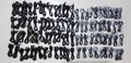LOT OF 95 USB TO DC BARREL JACK CABLES