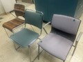 Miscellaneous Metal Stack Chairs Lot