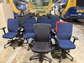Office Desks & Assorted Office Chairs