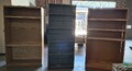 3 Wooden Shelves and One Metal Shelf