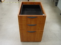 3 Drawer Under Desk Cabinet 18" x 24" x 29"