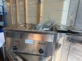 Bioexcel Two-Tank Stainless Steel Deep Fryer Brand New