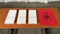 Lot of (3) Boxes Biohazard / Infectious Waste Disposal Bags - 3382