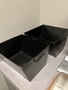 Metal Bins (x2)