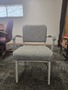 9 OFFICE CHAIRS BLUE/GREEN WITH ARM REST