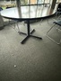Round pedestal tables