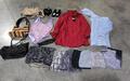 LOT OF VARIOUS CLOTHING SHOES AND ACCESSORIES