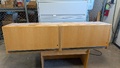 Over Desk Double Cabinet with Light