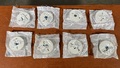 Lot of (8) TrueAlarm SSD Fire Alarm Sensor Bases - 3435