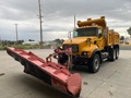 2007 MACK CV713 TANDEM AXLE DUMP TRUCK WITH PLOW AND WING PLOW (SMALL OIL LEAKS)