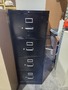 Black 4-Drawer Filing Cabinet