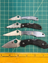 Small Spyderco Knives - QTY 4 - Shipping $12.00