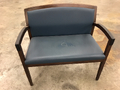 Blue No Coastered Bench