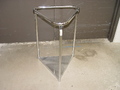 Triangular Linen Hamper