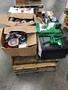Pallet with Fire Alarms Eye Wash Stations and Microwaves
