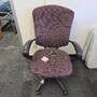 Purple Office Chair W/Arms (9240)