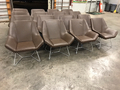 16 Chocolate Colored Chairs