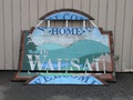 Welcome Home to Wausau Wood Sign