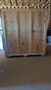 LARGE WOODEN SHIPPING CONTAINER