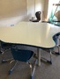 Amoeba Table - Blue