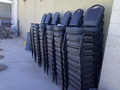 Banquet chairs for sale one lot.
