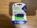 2 Pack Pinstripe Verbatim Thumb Drive