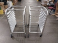Pan Racks Aluminum Rolling
