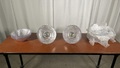 Set of Canlet Industrial Light Fixtures w/ Spare Reflectors - 3687