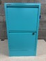 Turquoise file cabinet
