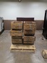 2 WOOD CABINETS