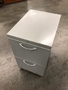Small Rolling Silver Cabinet