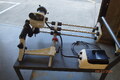 (A) OLYMPUS STEREO MICROSCOPE BOOM MOUNTED
