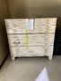 3 WHITE SAFCO STACKABLE FLAT FILE CABINETS C-CVA (BURTON)