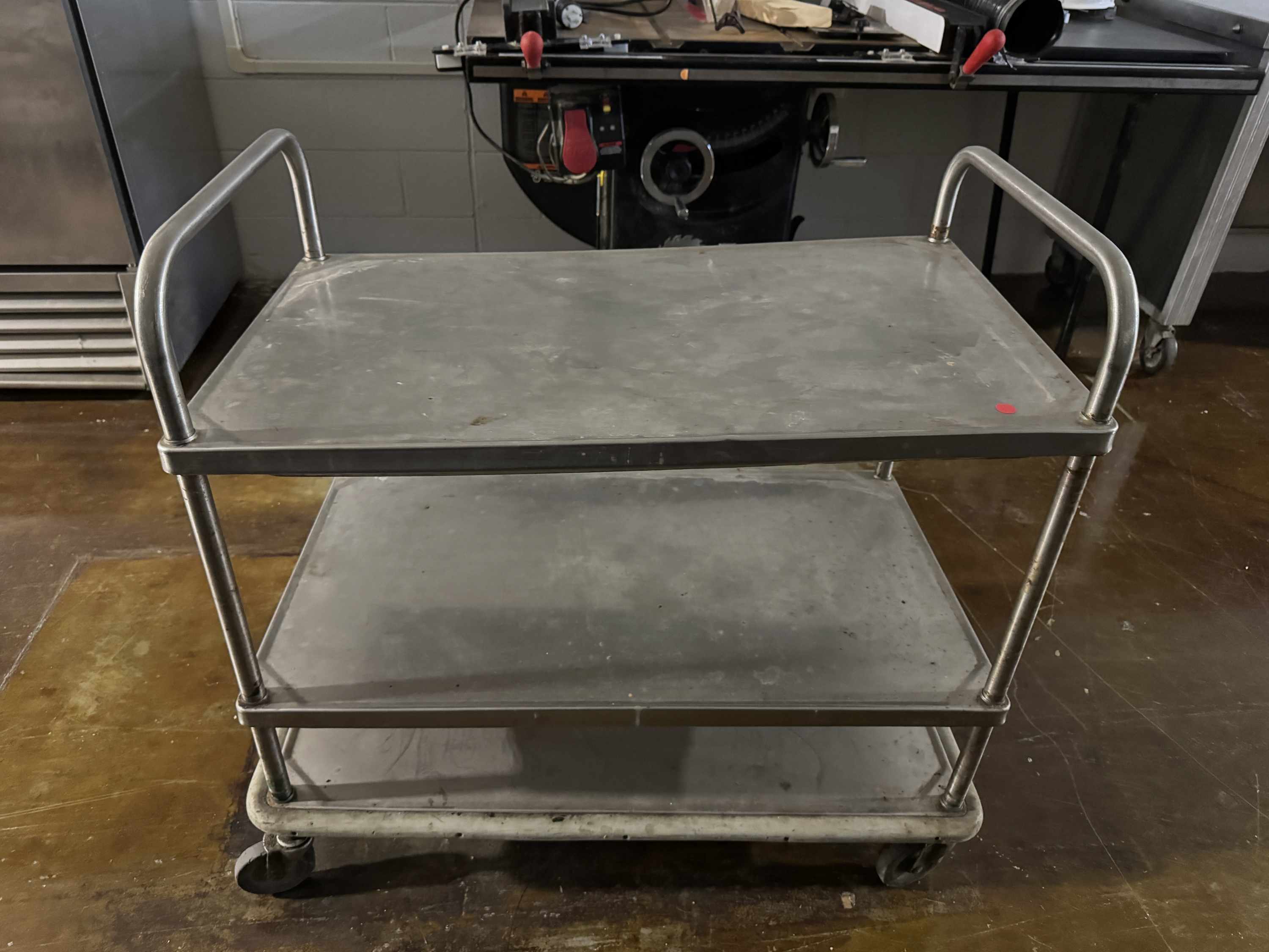 Stainless Steel Rolling Work Table