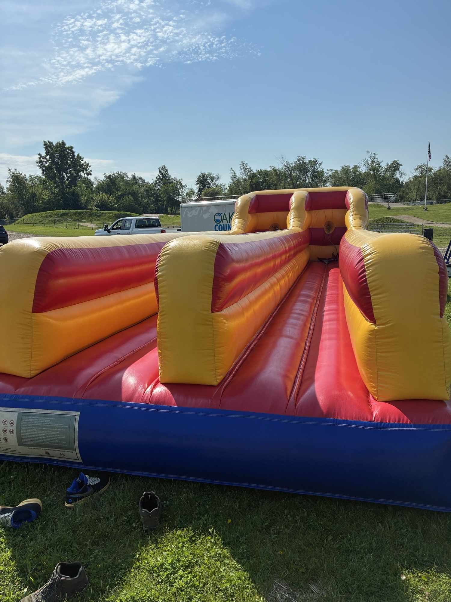 2 Lane Bungie Run Inflatable