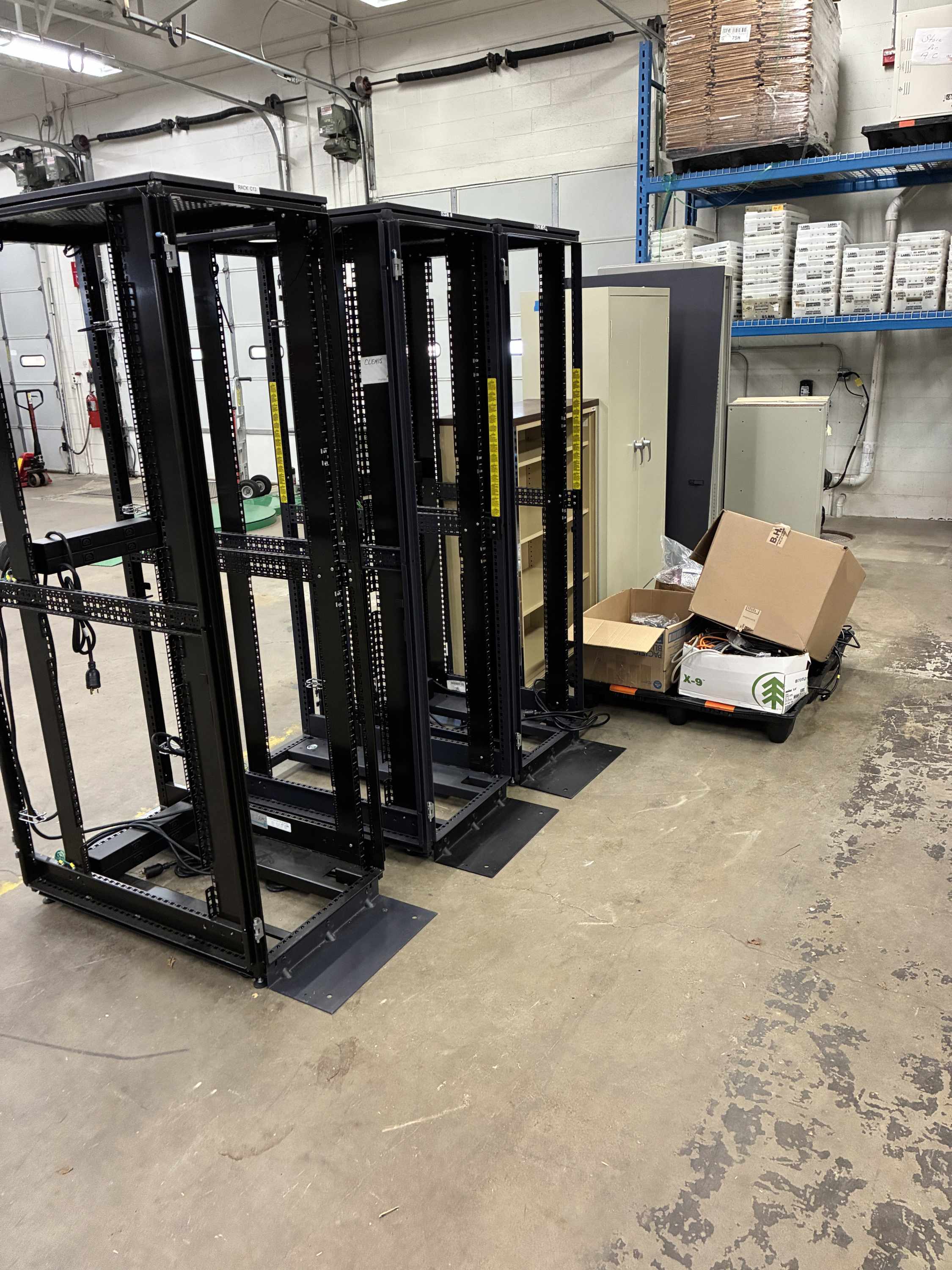 Misc. I.T. Cabinets and furniture
