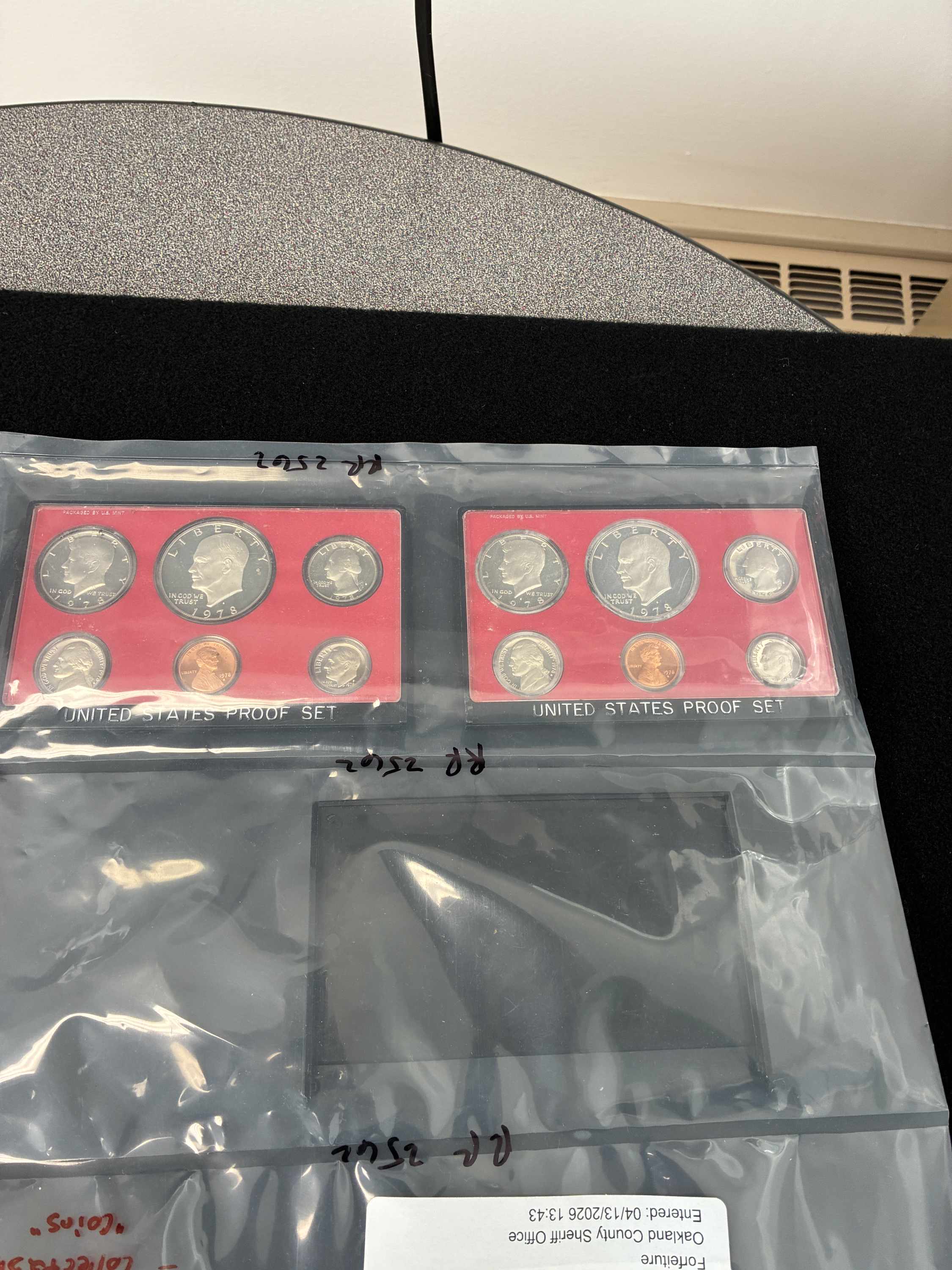 2-1978 US Mint Proof Coin Set