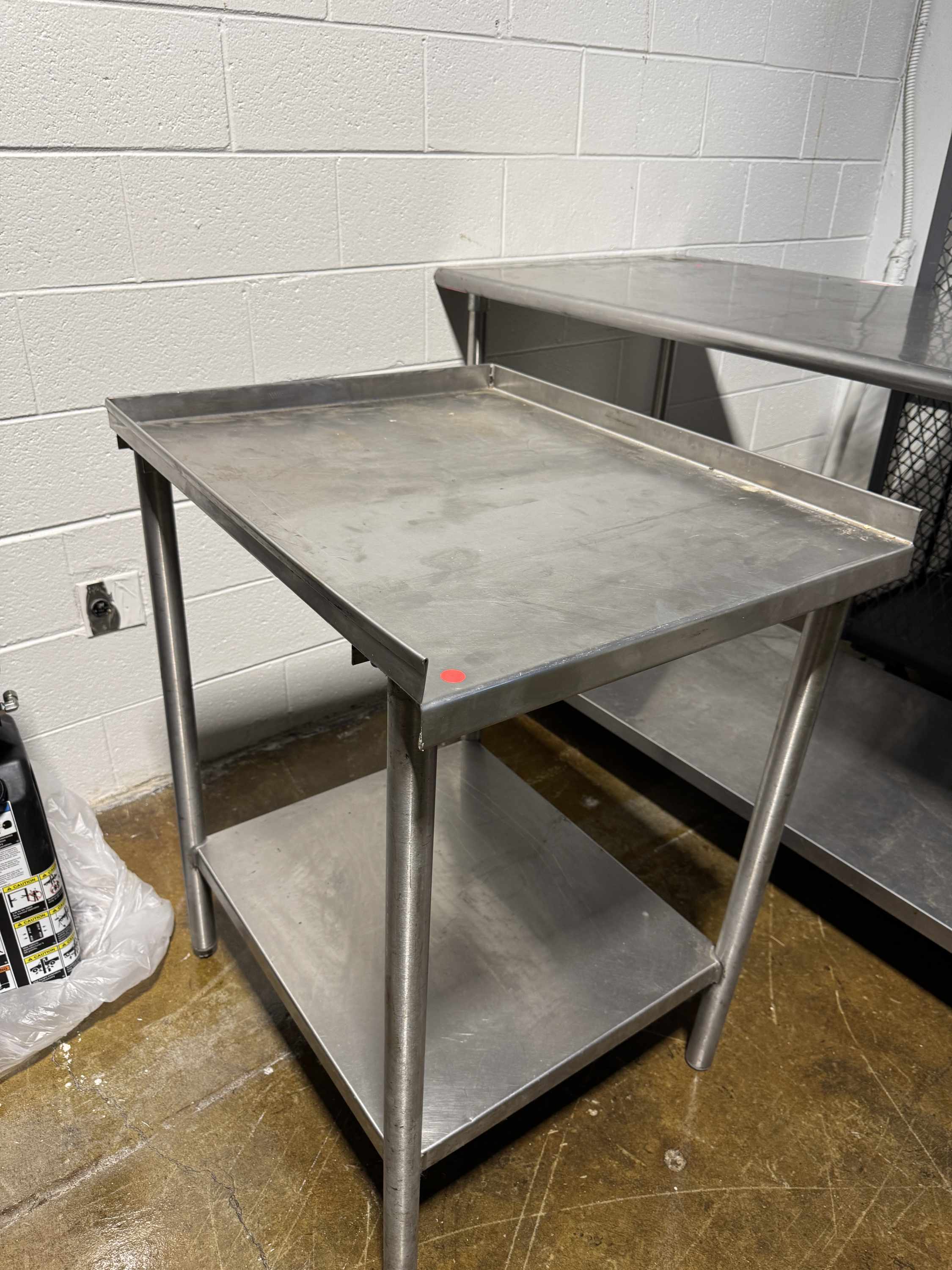 Stainless Steel Prep Table