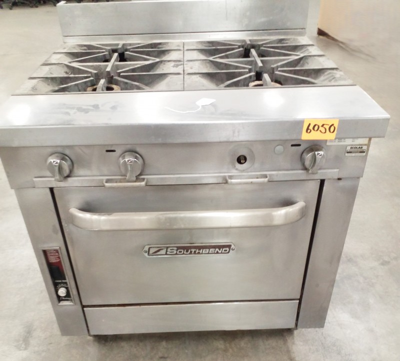 Lot # 6050 SOUTHBEND COMMERCIAL GAS RANGE
