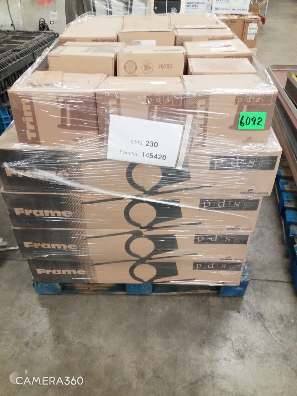 Lot # 6092 LOT OF FRAME LIGHTING FIXTURES COPPER LIGHTING FIXTURES &