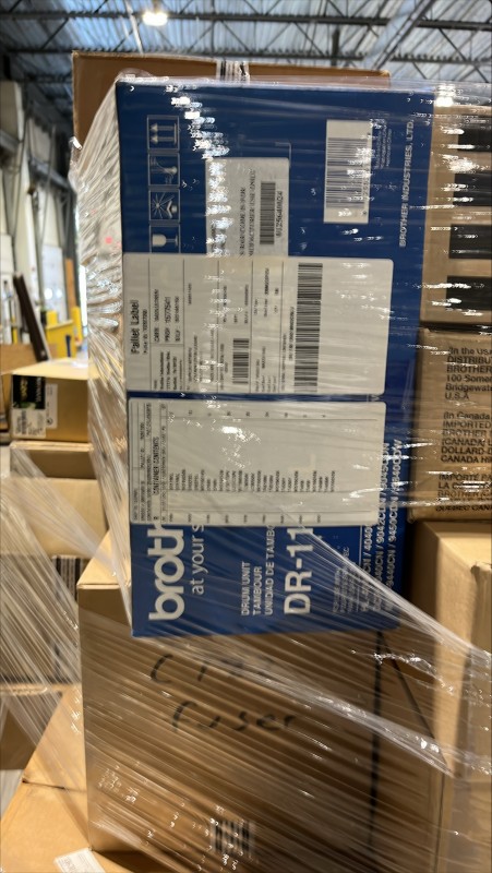 Lot # 21042 -1 Pallet of Miscellaneous printer rollers and toners