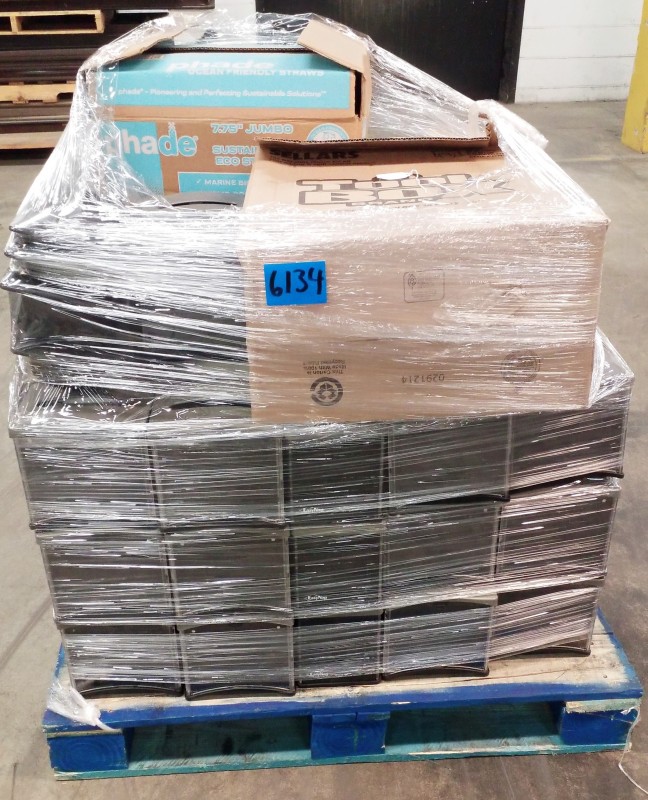 Lot # 6134 PALLET - NAPKIN DISPENSERS & MISC