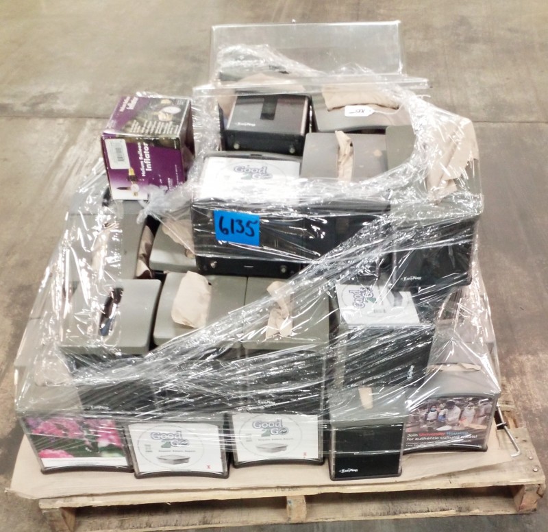 Lot # 6135 NAPKIN DISPENSERS & HELIUM BALLOOM INFLATOR MISC