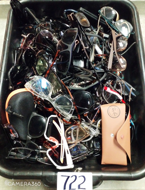 LOT # 722 TSA GLASSES SUNGLASSES READING GLASSES
