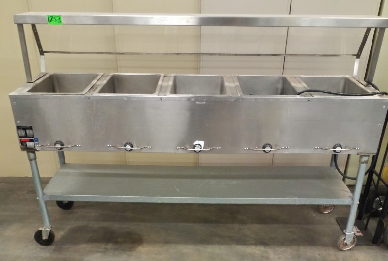 Lot # 6253 EAGLE GROUP MODEL DHT5-208 HOT FOOD TABLE