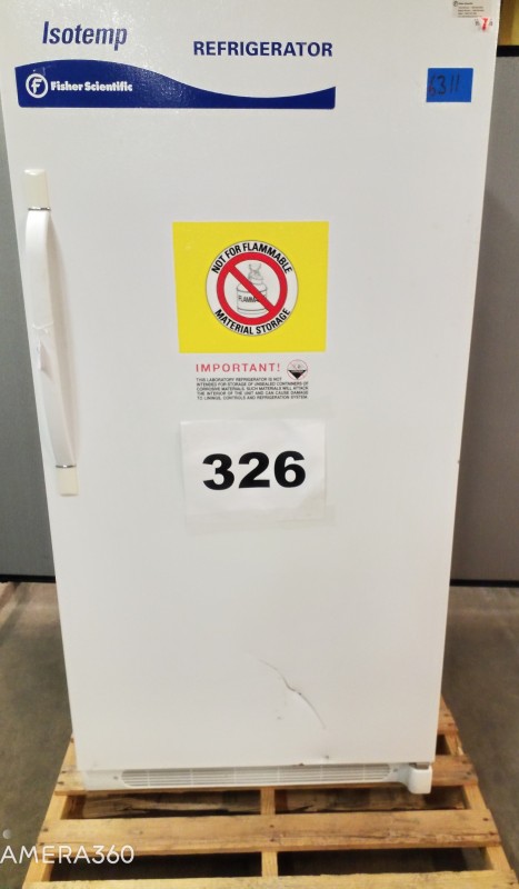 Lot # 6311 ISOTEMP REFRIGERATOR FISHER SCIENTIFIC - MODEL FRU1782JW9