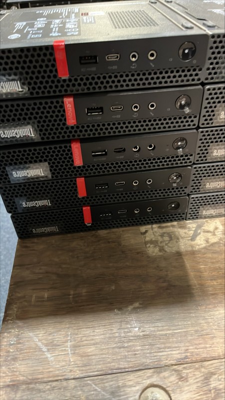 Lot # 21120 - Lot of 5 Lenovo Think Centre
