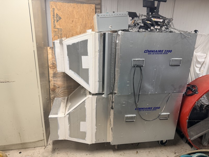 NEGATIVE PRESSURE UNITS - QTY 2 - Off-Site Sale